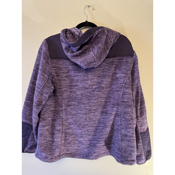 Free country purple Fleece XL Ladies Jacket - Picture 4 of 4